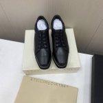 出厂价 手绘烫钻+20 明星同款鞋 Stella Macartney经典系列elyse实木星星鞋厚底松糕鞋方头单鞋细腿增高鞋 Stella Mccartney