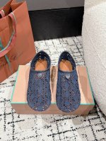 Loro Piana L 最新 针织 网面平底芭蕾舞 单鞋 一比一复原专柜套包工艺，舒适，大方，轻便，百搭的一款平底芭蕾舞鞋，镂空钩针鞋穿上有档次而有个性！是M