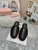 miu Miu 24季秋冬新品穆勒拖鞋 四色可选 码数：35-42