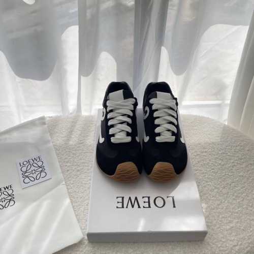 女款 LOEWE 2025顶级专柜 早春情侣新款官网上新 独家手法 LOEWE Ballet Runner 2.0情侣新款小红书早春顶奢 情侣新品INS强推潮人