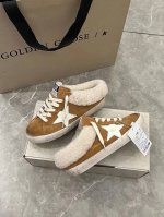 长期做货 顶级芯片高版本ggdb小脏鞋羊毛里情侣款黄金鹅星星羊羔毛毛毛鞋golden Gse Deluxe Brand Super Tar N双正品拆解打版#