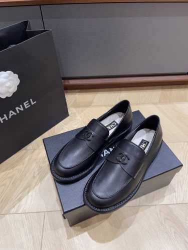 顶级版本 Chanel**小香新款乐福 开边珠牛皮油皮等面内里羊皮里真皮组合底 Size35 36 37 38 39 订40 41 不退换