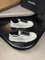 Chanel 香奈儿-高端品质 原单休闲运动鞋-鞋面：品牌帆布热贴工艺、鞋身车缝品牌图腾-内里：混种羊皮，垫脚;品牌3D帆布-大底：超轻tpu 橡胶; 双色成型