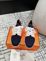 男+10 #顶级版本 情侣款 Hermes 爱马仕 24 Fe New Arrival~ 秋冬新款 Bouncing 情侣运动 休闲鞋 爱马仕最舒服的鞋，没有之