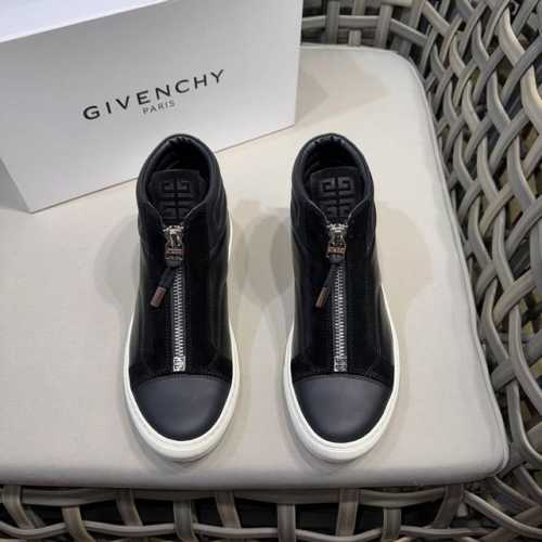 givench*Y～Gvc新款g Set系列男士高帮运动鞋｜购买zp一比一制作｜原版牛皮｜超有质感｜中拉链设计 方便穿脱｜鞋舌压印4G Logo｜原版套楦全新开