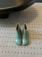 Maison Margiel* 23 苹果头短靴 可可爱爱 Mm6苹果头短靴 非常的简约百搭 上脚真的好看舒适时髦精必备绝绝子单品！ 原版定制牛皮面料 水染牛皮
