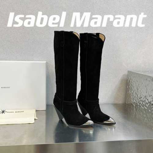 出厂价 Isabel Marant 伊莎贝尔 满满家族风格的一款经典长靴标准的欧美风格代表铁头系列最新配色高靴 原版独家开模做旧纯钢五金 鞋面:头层高丝光牛反绒