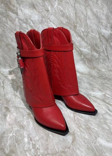 Givenchy ｜4 最高版 出厂价 真皮大底 仿真皮大底 定做 Givenchy 2024 新款高靴系列 纪梵希 锁扣 真皮压花款 风靡整个时尚圈 专柜 正
