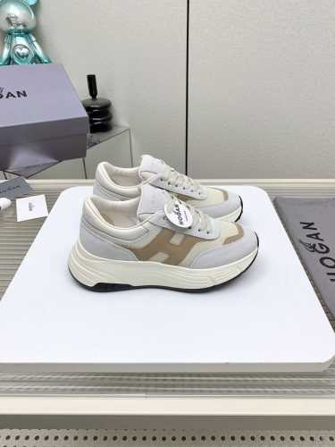 女 男 高版本 Hogan霍根 25 最新H669系列 情侣款 厚底 休闲 运动鞋原版购入开发 做货 HOGAN H669系列在轻便鞋底设计上增添淑女元素，增加