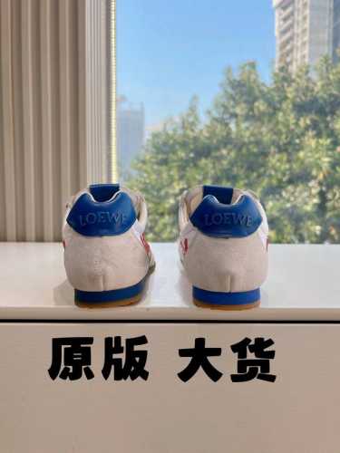 不带扣 飞机盒包装 所见即所得G193代购级 飞机盒官网同步盒包装 Loewe罗意威2025巴黎时装周新balletrunner 芭蕾运动鞋 阿甘鞋经典一眼就爱
