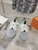 出厂 Hermes爱马仕新款春夏经典情侣款 Flex 休闲系带运动鞋 H家编织bolduc细节厚底拼色一脚蹬毛线袜子跑鞋 材质：进口环保梭织羊毛面料 进口羊猄皮