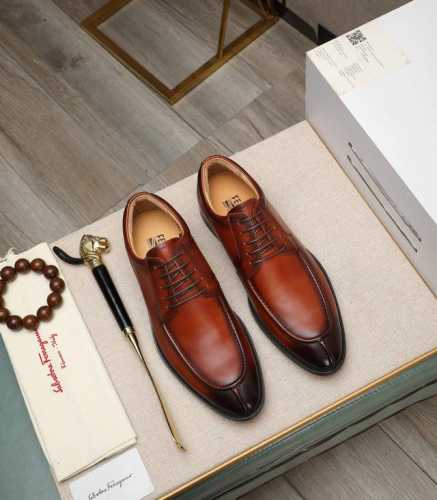 出厂价 水染牛里 菲拉格慕 高端 Salvatore Ferragamo 是国际顶级的鞋类奢侈品牌，来自时尚王国意大利，以传统手工设计和款式新颖誉满全球 专柜同