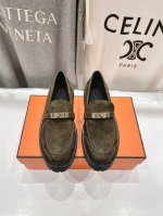 高版本出厂Hermes 爱马仕 25Ss New Arrival～H家2025新款厚底kelly扣乐福鞋鞋型很好看，见到到极致的造型，搭配kelly的点缀，高级