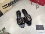 真皮底 Saint Laurent 圣罗兰、平板凉鞋早春专柜同步最新款、YSL、Logo字母扣装饰经典上乘美艳力作 专柜最火春夏系列 兼备气质 时尚 经典耐看的