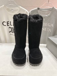 高版本出厂 男码+20 情侣款 Balenciaga 巴黎世家24Ss秋冬新款雪地靴系列～情侣款滑雪靴胖头靴 原版购入 Zp解剖开发 鞋面选用意大利进口牛皮结合