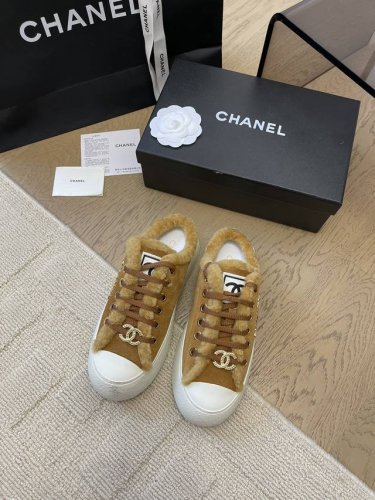 chanel 24P新款大头饼干鞋 原版开发顶级版本 鞋面正品一致 内里羊皮 Tpu大底 非普通版本橡胶大底 Size:35-39 其他码数定做
