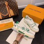 橙子出厂价 Louis Vuitton 路易威登 LV Trainer 魔术贴运动鞋板鞋 休闲复古篮球鞋 情侣款Virgil Abloh亲自操刀设计，向篮球鞋设