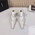 Ysl Saint Laurent 圣罗兰 25Ss 春夏新款 方头单鞋黑色 小牛漆皮 最懂女人心的杨树林 无死角的美鞋 撑起气场 气质高贵鞋面：采用原版进口牛