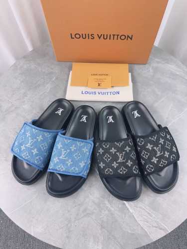 LV 路易威登 223 2024春夏新款 顶级版本原版一致专柜主打最新款 草编拖鞋 硬货上新代购级别！高级感十足！国内外博主刷爆的一款，复古又时髦 上脚美炸了！