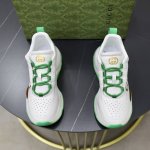 出厂价：品牌：古奇gucci标准码：38-44 45订做等级：官网同款材料：原版面料 舒适羊皮内里 增高轻便耐磨柔软大底款式类别：男士时尚休闲鞋 跑步 运动鞋