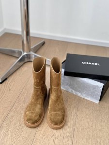 P短靴 长靴 Chanel 24B巨经典骑士靴 高品质高做工！ 鞋面内里牛皮，原版真皮大底！ Size:35-39 其他码数定做