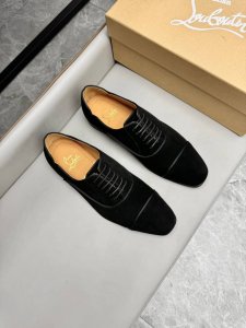 christian Louboutin（Cl）高品质男鞋 面料选用进口反绒牛皮，牛皮内里，意大利进口真皮大底 码数：39-44（38，45，46定做）P750