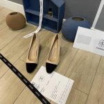 橙子出厂价 Chanel 香奈儿经典款 拼色小粗跟单鞋 跟高：2.5Cm、7Cm 码数：34-40
