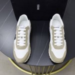 BOSS 2024潮流新款上市 官网同款 专柜品质 原版针织工艺 舒适透气内里 做工精细 进口原版用料 原版楦型 上脚舒适 橡胶组合耐磨轻便大底码:38-44