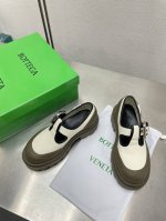 冲量价 男款+10 顶级高版本 代购品质 原版开发 Bottegaveneta葆蝶家2024Ss最新款玛丽珍厚底鞋trek情侣款登山鞋。超级爆炸休闲平底帆布情侣