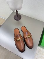 手工做旧擦色工艺BOTTEGA VENET*女士Astaire乐福拖鞋 原版一比一做法 一致结绳五金经典棕色 当今流行的又一趋势 天花板啦最全色百搭 精致平底