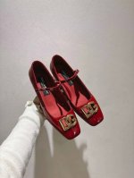 Dg新款35-42码数真皮大底，漆皮面羊皮面料垫脚 跟高3.5