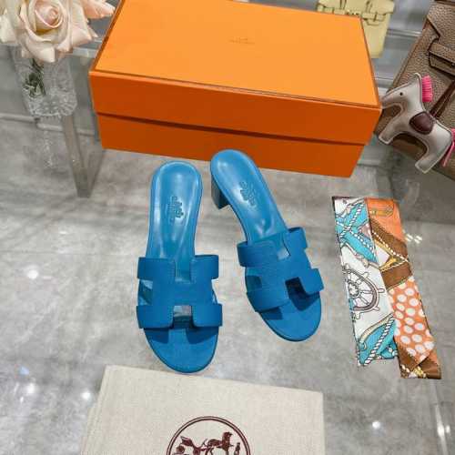粗跟 出厂价 Hermes 爱马仕h拖鞋oran凉鞋系列 时尚又百搭 超级舒服 每个细节都做到极致 原版swift小牛皮 原版1:1独家私模鞋面 原版真皮沿条大
