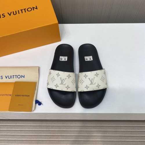 出厂价 顶级品质 Lv 驴家2024 情侣款 Miami 魔术贴凉鞋拖鞋，本款 Miami 凉拖取材 Mini Monogram 织物，与当季女士系列遥相呼应。