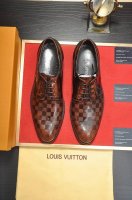 出厂价 LOUIS VUITTON 羊皮内里 新款牛皮LV正装鞋专柜一比一制作原单品质、进口牛皮鞋面全羊皮内里原单原版橡胶大底、｛高品质看得见｝码数：38-45