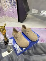 工厂价： Birkenstock London 勃肯 升级全软木颗粒脚床 轻松拿捏松弛感的秘籍 勃肯鞋舒适自在四季可穿风格百搭高级中性风“丑萌丑萌”博肯全鞋 皮