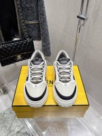 顶级版本 男款 Fendi 2025春夏新款厚底运动鞋男鞋休闲鞋整双鞋子采购Zp开发打造，全部定制材料，独家开模大底，细节全部对版出货，连包装也做到跟正品一样。
