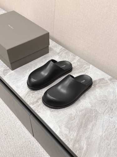 素面P350 Rickowens 欧文斯疯狂绑带情侣款拖鞋 麂皮黑色 年度“鞋王”区分市面所有版本 纯手工打造纯原，非流水化作业的产物！尊崇欧文斯的理念，每一只