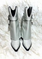 Givenchy ｜4 最高版 出厂价 真皮大底 仿真皮大底 定做 Givenchy 2024 新款高靴系列 纪梵希 锁扣 真皮压花款 风靡整个时尚圈 专柜 正