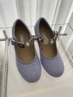 小香2024春夏新品 ～～～市场最高版～～～同原版1：1复制！非市场普通版本。 面料：羊皮 内里：织物 大底：意大利皮底 跟高：5Cm 码数：35-39 40、