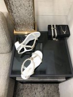 出厂价P380 顶级 品质2025爆款跟鞋 混种羊皮面穿皮条链条 小羊皮内里/垫脚 进口真皮大底一比一开模跟 Size：35-41(40/41定做不退换) 原版