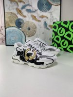 D&G 最新时尚休闲运动鞋结合手绘涂鸦工艺引领潮流前线男女同款女码：35-40、男码：38-46