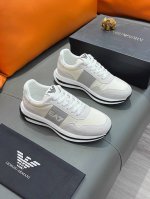 商品名称：Armani 阿玛尼正规码数: 38-44 休闲鞋商品材料：精选 牛皮鞋面，柔软羊皮垫脚；原厂特供大底