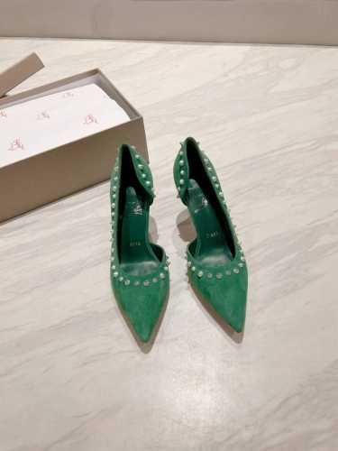 顶级版原版盒 Christian Louboutin 2025s原版做货CL经典ANGALINA红底柳丁高跟鞋～ 材质：麂皮绒 内里：羊皮里 大底：原版进口AR