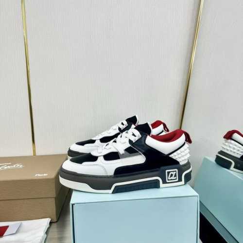 出厂价 王俊凯 杨幂 丁程鑫 陈牧驰王子异 同款Christian Louboutin路铂廷 2024 新品 ASTROLOUBI 男女同款厚底运动鞋红底鞋时尚