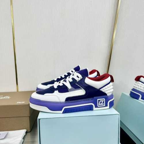 出厂价 王俊凯 杨幂 丁程鑫 陈牧驰王子异 同款christian Louboutin路铂廷 2024 新品 Astroloubi 男女同款厚底运动鞋红底鞋时尚