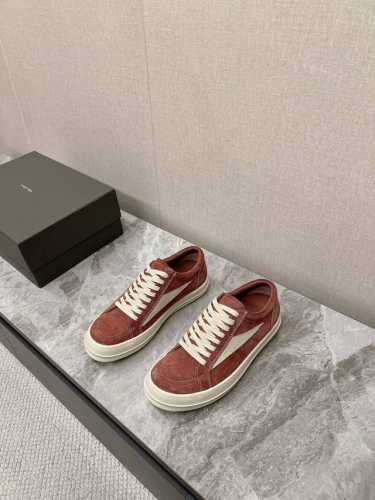 男10 Rick Owe 瑞克'欧文斯 新款鹿皮侵权vans 复刻版本真正做到与柜柜一致 还是延续了之前的热度 价格也居高不下 新款材质采用磨砂皮牛皮 内里丝绸