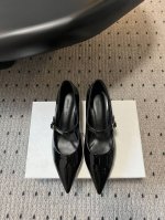 顶级品质P400 khait* 25Ss尖头内增高玛丽珍单鞋 酷飒摩登 足下生风 凌厉的尖头设计 瞬间拉长腿部线条 精致搭扣增添细节感 巧妙融合复古与现代 不费