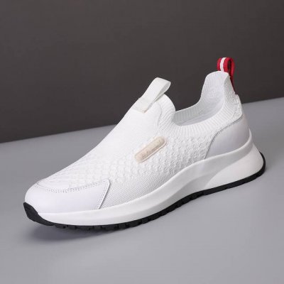 工厂 ， Bally 巴利原版新品Davyn运动男鞋柔软透气的弹力飞织鞋面 如同袜子般合脚 这款出自Bally跑步风格Outline系列 有原版橡胶鞋底和 Vi