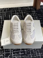 代购级 Brunello Cucinelli 25ss最新 Bc 系带 德训鞋 休闲鞋 阿甘鞋鞋面进口麂皮 进口牛皮 内里进口羊毛 羊皮里 0.5mm圆形冲孔设