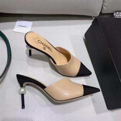Chanel 香奈儿专柜爆款 羊皮面。羊皮内里。羊皮垫脚-真皮大底，跟高9.5公分 35-40 码